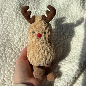 Christmas reindeer peanut Jellycat